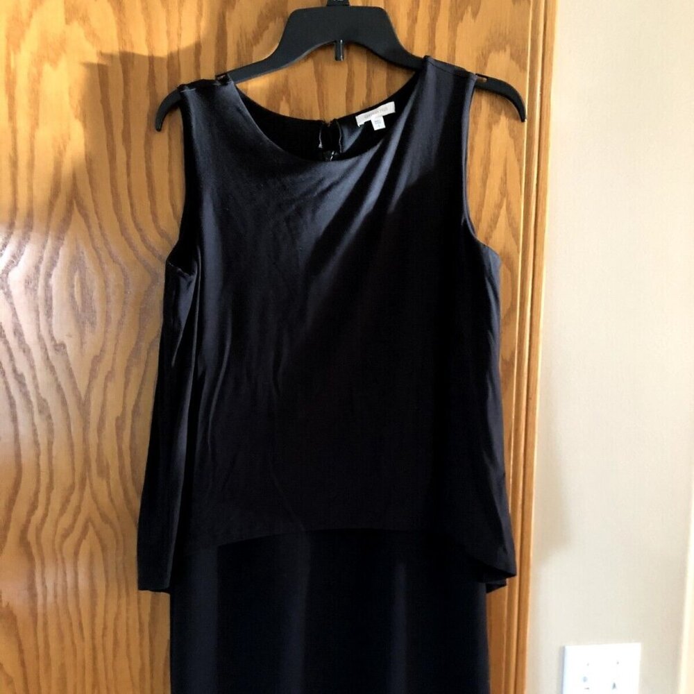 Garnet Hill Layered Sheath Dress Size S Made in Portugal